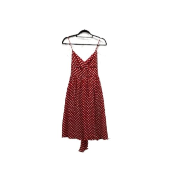 Fire Los Angeles Dresses & Skirts - Fire Red & White Polka Dot Vintage Dress Y2K Pinup Sundress Dance EUC Rockabilly